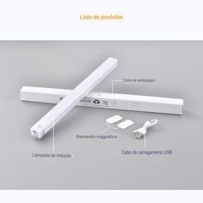 Luz LED Recarregável com Sensor Automático